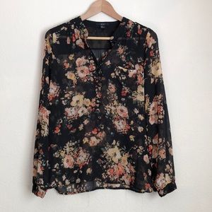 Floral Forever 21 blouse